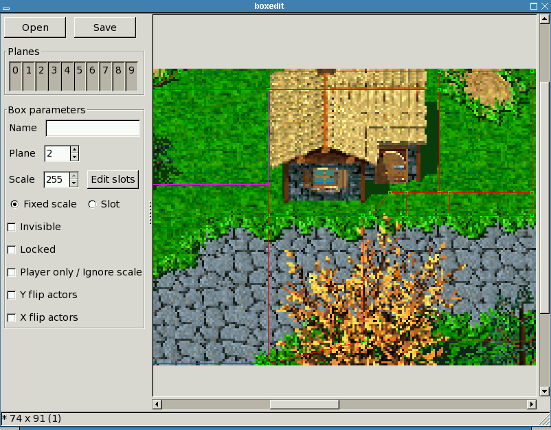 Boxeditor screenshot